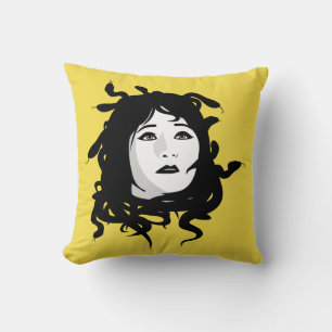 Medusa Throw Pillow