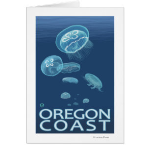 Méduse de la côte de l'Oregon