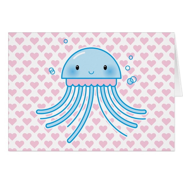 Méduses de Kawaii (Devant horizontal)