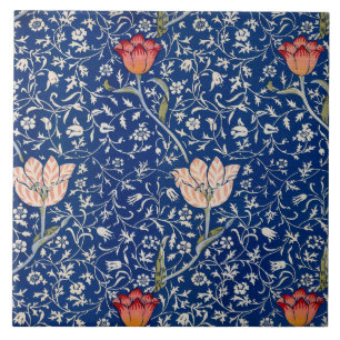 Medway Pattern (by William Morris) Tile