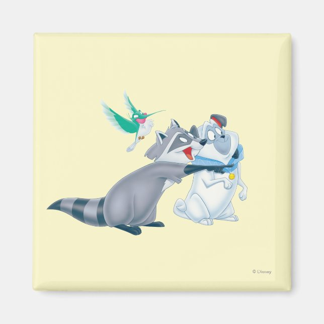 Meeko & Friends Magnet (Front)