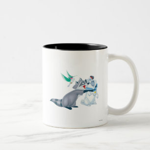 Meeko & Friends Two-Tone Coffee Mug