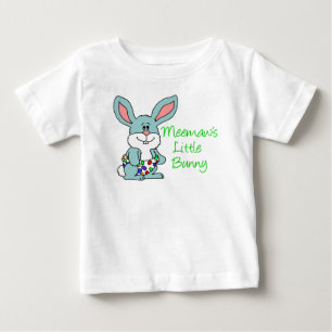 Meemaw's Little Bunny Baby T-Shirt