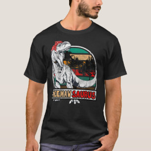 Meemawsaurus Rex Dinosaur Meemaw Saurus Family Mat T-Shirt