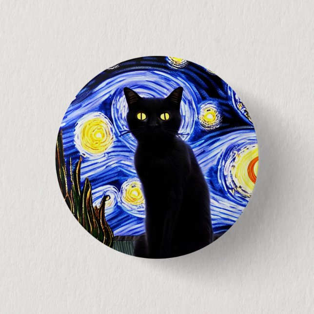 Meeow! 3 Cm Round Badge 1 Inch Round Button (Front)