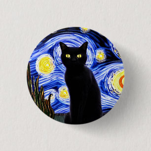 Meeow! 3 Cm Round Badge 1 Inch Round Button