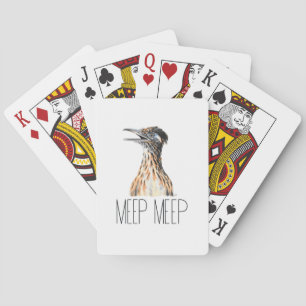 Meep Meep (Greater Roadrunner) Playing Cards