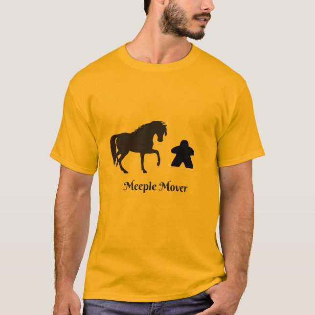 Meeple Mover T-Shirt (Front)