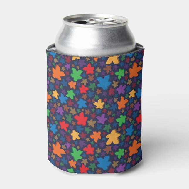 Meeple Print Can Cooler (Can Front)