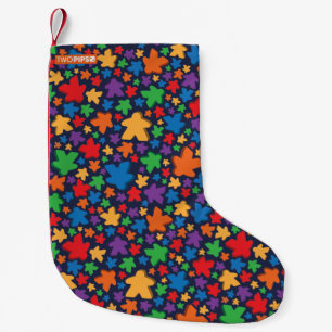 Meeple Print Christmas Stocking