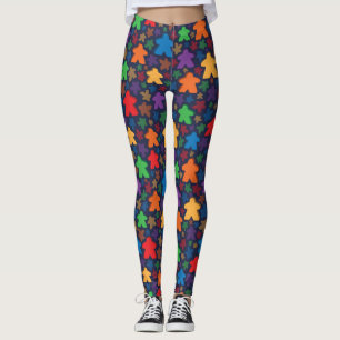 Meeple Print Leggings