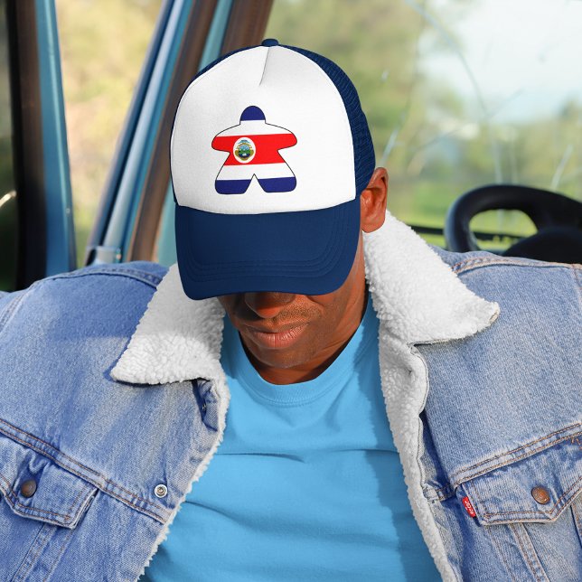 Meeple Ticos (Costa Rica) Trucker Hat (Creator Uploaded)