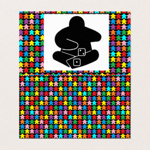 Meeples multicolores