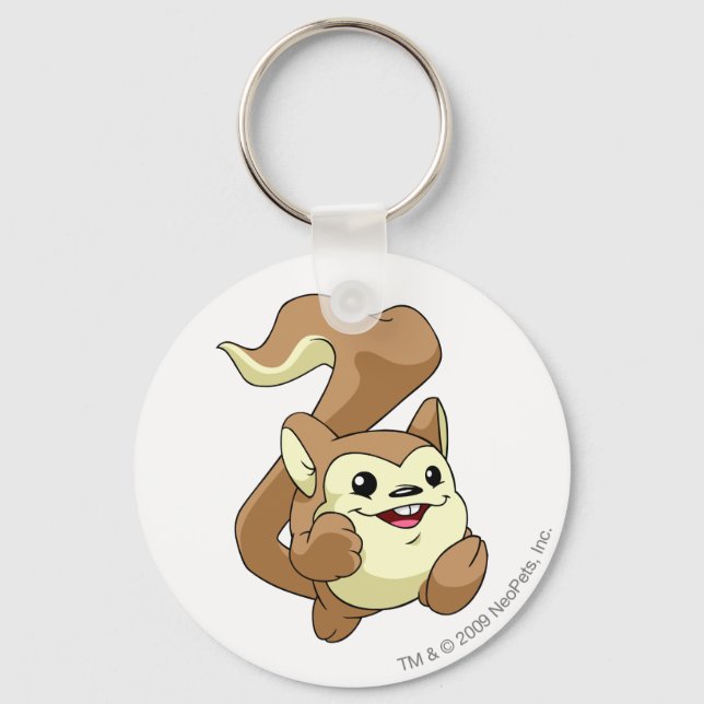Meerca Brown Keychain (Front)