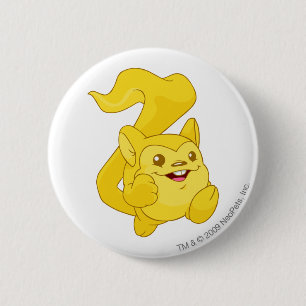 Meerca Gold 2 Inch Round Button