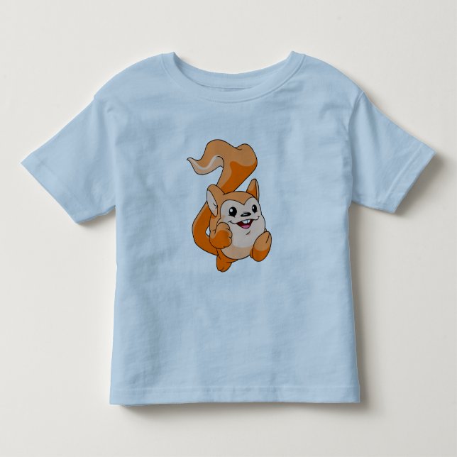 Meerca Orange Toddler T-shirt (Front)