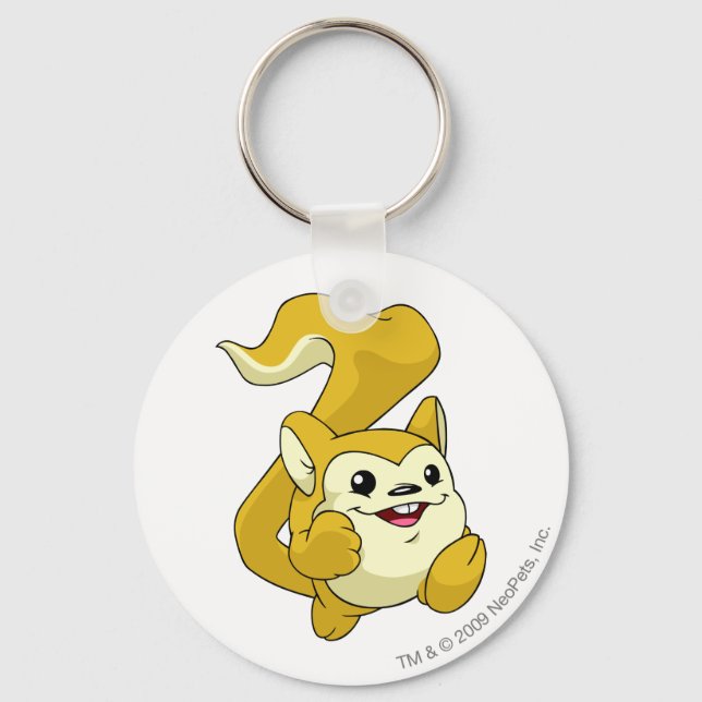 Meerca Yellow Keychain (Front)