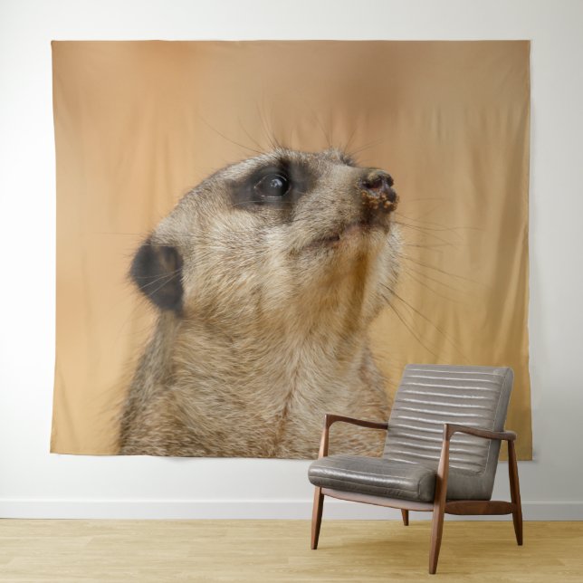 Meerkat 001 by JAMFoto Tapestry (In Situ (Horizontal))