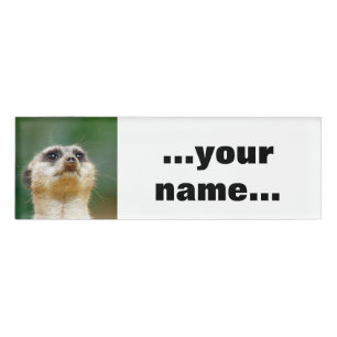 Meerkat 012 name tag