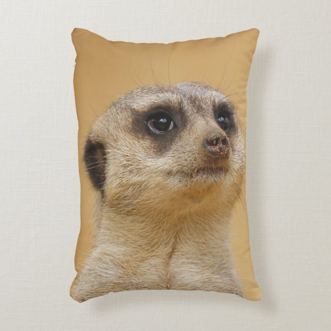 Meerkat 020 accent pillow (Front(Vertical))