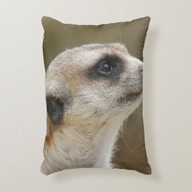 Meerkat 028 accent pillow (Front(Vertical))