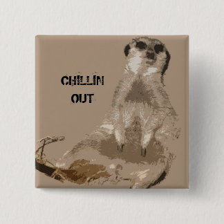 meerkat 2 inch square button