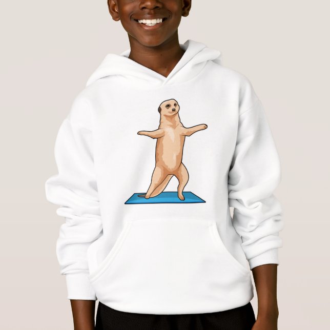 Meerkat à Fitness Exercice d'étirement (Devant)