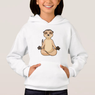 Meerkat à la méditation de Yoga