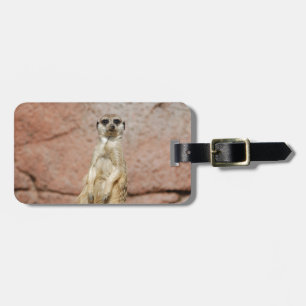 Meerkat Africa Animal Country Pet Cute Animal Luggage Tag