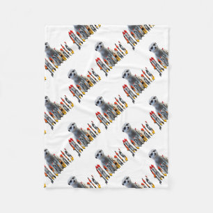 Meerkat And Meerkats Picture Logo, Fleece Blanket