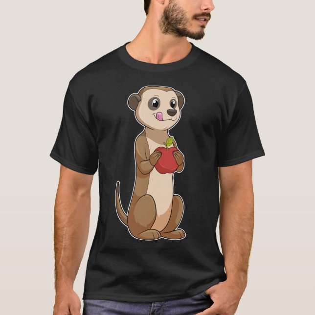 Meerkat Apple T-Shirt (Front)