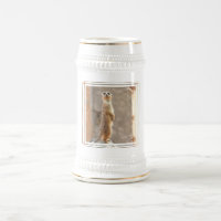 Meerkat at Attention Beer Stein