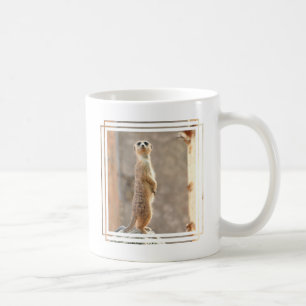 Meerkat at Attention Coffee Mug