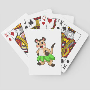 Meerkat at Ballet Dance Playing Cards