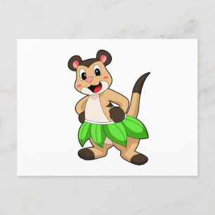 Meerkat at Ballet Dance Postcard