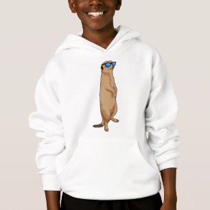 Meerkat avec lunettes de soleil