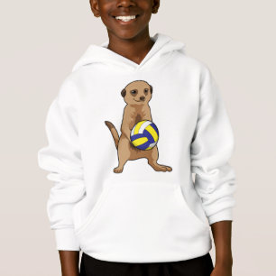 Meerkat avec volleyball
