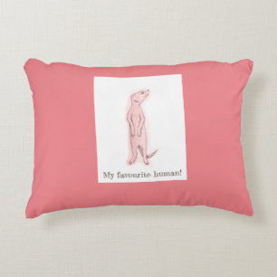 Meerkat. baby, unisex, accent pillow, pillow, nurs accent pillow