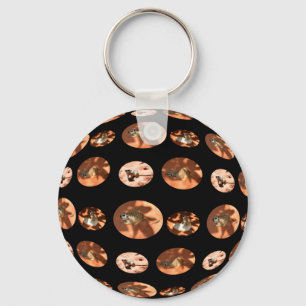 Meerkat Ball Shape, Keyring