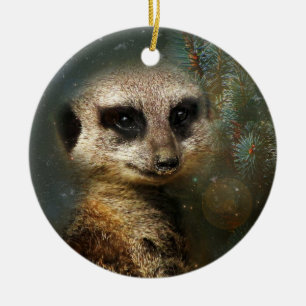 Meerkat Christmas Ornament