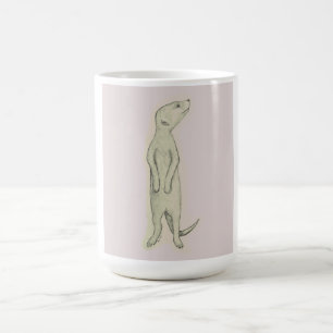 Meerkat, coffee mug, tea, latte, home, kitchen mug