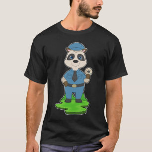 Meerkat Cop Donut Police T-Shirt