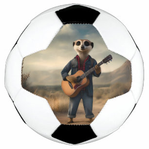 Meerkat Country And Western Artist, Soccer Ball