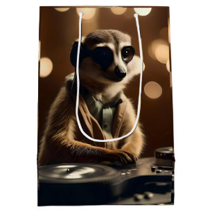 Meerkat DJ, Medium Gift Bag