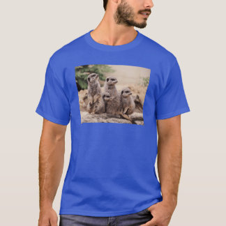 Meerkat family boy girl gift T-Shirt