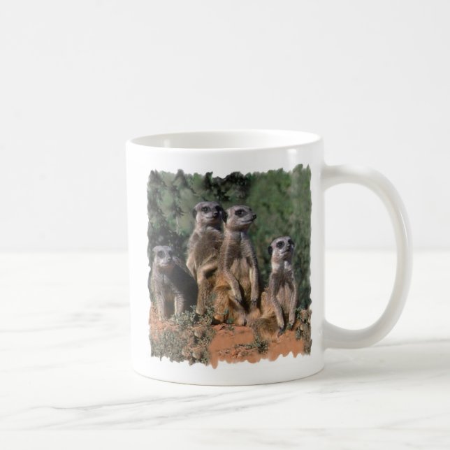 MEERKAT FAMILY PORTRAIT mugs (Right)