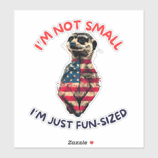 Meerkat  Flag America (Sheet)