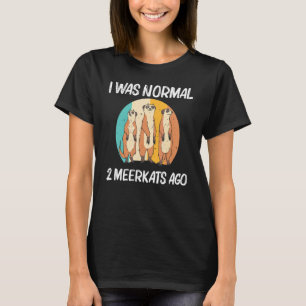 Meerkat For Men Women Retro Wildlife Zoo Animal  1 T-Shirt