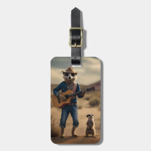 Meerkat Hoedown, Luggage Tag