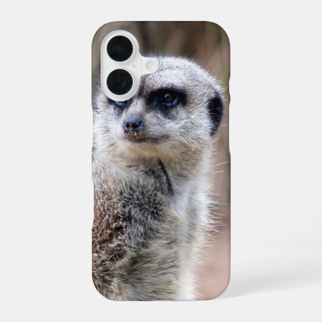 meerkat iPhone 16 case (Back)